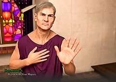 Porn game, mummy, big boobs