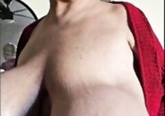 Claudia Marie shows her stretch marks, veiny, lengthy, super saggy, enormous udders