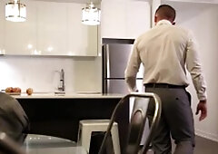 TheGayOffice.com - Jason Vario as well as muscle Jake Porter close up rimming sex tape