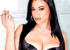 Pretty in pink and dolled up for a sexy night of trouble, Mona met a guy at the club who measures up to her fantasies. She’s so excited to live out 