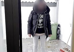 when I was shopping for the week and saw this classifieds board again in the exit, I had very dirty fantasies again. This time I couldn't stand m