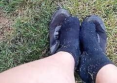 Bare feet, soft femdom