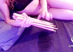Did u know I'm a drummer? I can play my abdomen from the inside! My gap is so large and unfathomable it can hold so many drumsticks at one time. 
