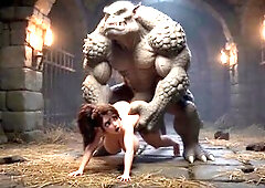 Cave Monster Giant Schlong Tempted Thick mother I'd like to fuck