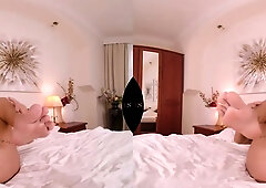 Maddy Is Having Fun With Her Sexy Feet And Pussy - EroticSinners