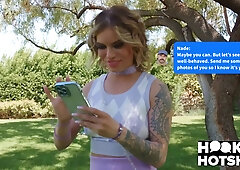 Perverted Slut Jesse Pony Hooks Up With Nade Nasty!