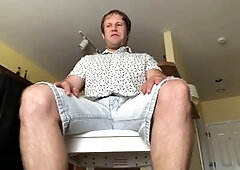 Abasement and foot worship with gay domination featuring Adam Castle