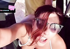 Turista italiana si fa scopare in macchina alle Canarie