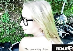 PICKUP CLUB - Hawt Russian teen Amalia Davis immodest sex scene
