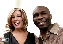 Fat mother i'd like to fuck with biggest natural breasts in a interracial porn scene