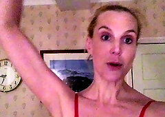 Horny Mature Blonde Solo