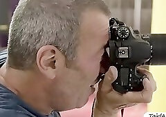 Tatooed TS Aubrey Kate and Teen Riley Reid hot sex