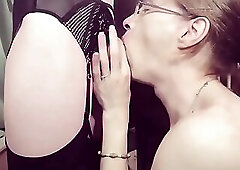 Tranny on tranny - hot deepthroat action