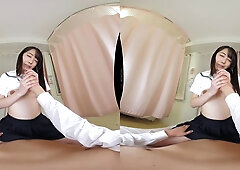 Squatting Cowgirl Kiss VR - JAV VR Porn Compilation