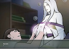 Thick Mommy Hinata taking a shower - Konoha Milfs part 4