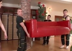 Hottest pornstar in incredible big tits, gangbang porn clip