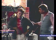 Amber Lynn in stockings banged  cummed