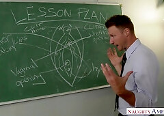 Horny College Coed Prefers Hands on Instruction