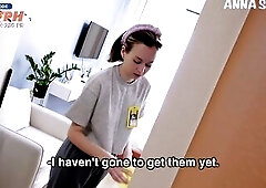 The maid at the hotel took all my garments, I was nude!