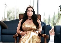 Polish large butt gets savagely banged