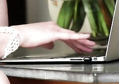 Nasty Secretary -Nylons and toys