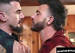 Inked Up Hunk Drilled By Muscly Stud - RagingStallion