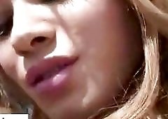 Young cavalier pounds anus of amazing shemale cutie super hard