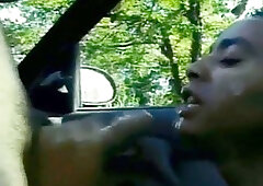 Black analhole fucking in the car