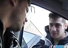 RAWEURO Straight Euro Jock Getting Smashed Raw By A Big