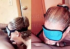 Huge tit pawg gives sloppy head and deepthroat to BBC before fucking! only fans. com/ smashenass