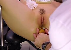 Dr Isabel Loves Gynecologist Enema Exam