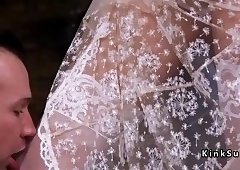 Slim dominant tranny bangs big cock guy