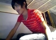 Amazing male in hottest handjob, twinks homosexual adult video