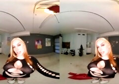 Experience the wild ride with badass biker babe Cubbi Thompson as you fill her up in every way