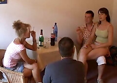 European fuck and fisting orgy