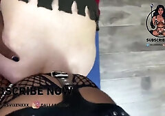 DOMINATION movie scene Watch my BBC UNLOAD on KRUEGER's  BOOTY!