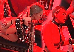 Tim Team, Pimpal Bill And Merida Sat In The Whore Submissively Accepts Her Humiliation