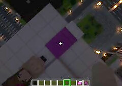 minecraft Jenny | pier city Sunset sex moon blowjob