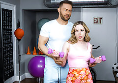 Flexible MILF Alaina Taylor gets fucked in various positions