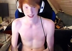 Danish Redhead+Viking Bi Boy - Camshow In US = Gudheadt 5 8