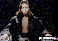 Big juggs Asian babe posed totally naked