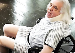 Mesmerizing blonde Athena Palomino fucks in front of a cuckold