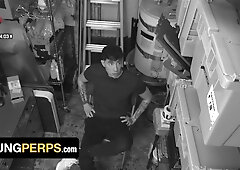 When Vincent Is Suspected Of Shoplifting, The LPO Brings The Perp To The Back Bedroom For Interrogation
