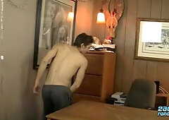 Super-cute Derrick Dickem Spiced Up The Office With Solo Draining