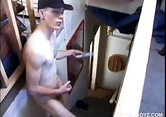 Shane Strokes His Meat