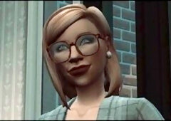 "Sims 4: Le stagiaire coquin fait discrètement une gorge profonde au sénateur"