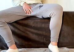 Anal invasion, hands free ejaculation, cum in pants