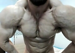 Veiny furry muscle Monster