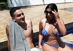 Cuckolding, nailed, leather