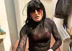 Creamy threesome action with a hot anal twist